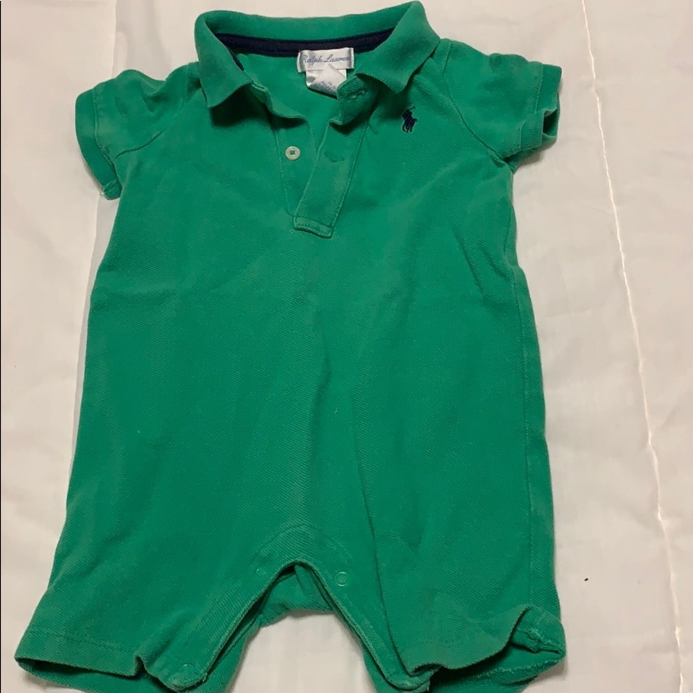 Ralph Lauren green polo